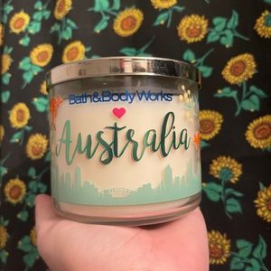 Australia Eucalyptus and Rain Candle Bath and Body Works Destination